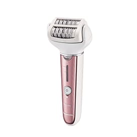 Epilator Panasonic ES-EL8A-P503, Wet & Dry, 60 Pensete, 3 Viteze (Alb/Roz)