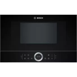 Cuptor cu microunde incorporabil Bosch BFL634GB1, 21 l, 900 W, Touch, Negru